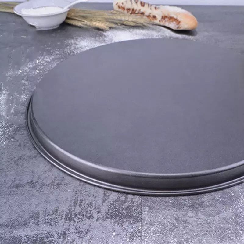 Non-Stick Pizza Pan, Round Pizza Pan Deep Dish Tray, Carbon Steel Non Stick Mold Baking Tool Non-Stick Pizza Pan, Round Pizza Pan Deep Dish Tray, Carbon Steel Non Stick Mold Baking Tool